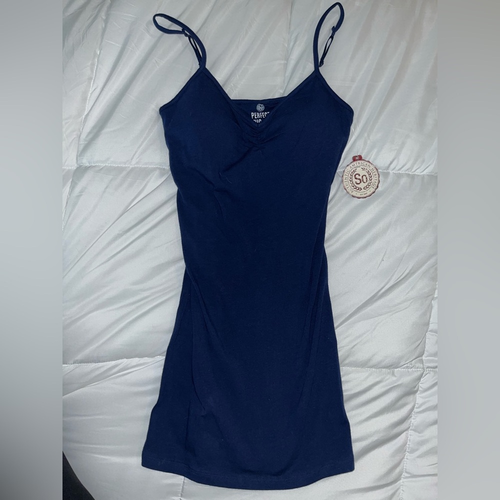 SO Perfect Tunic Cami Blue